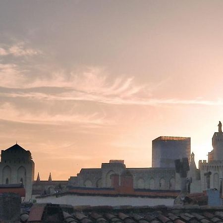Maison intra muros, terrasses avec vue jaccuzzi et garage Avignon Extérieur photo