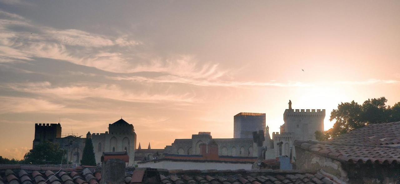 Maison intra muros, terrasses avec vue jaccuzzi et garage Avignon Extérieur photo